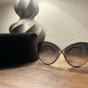 Tom Ford Sienna Sunglasses black/silver
